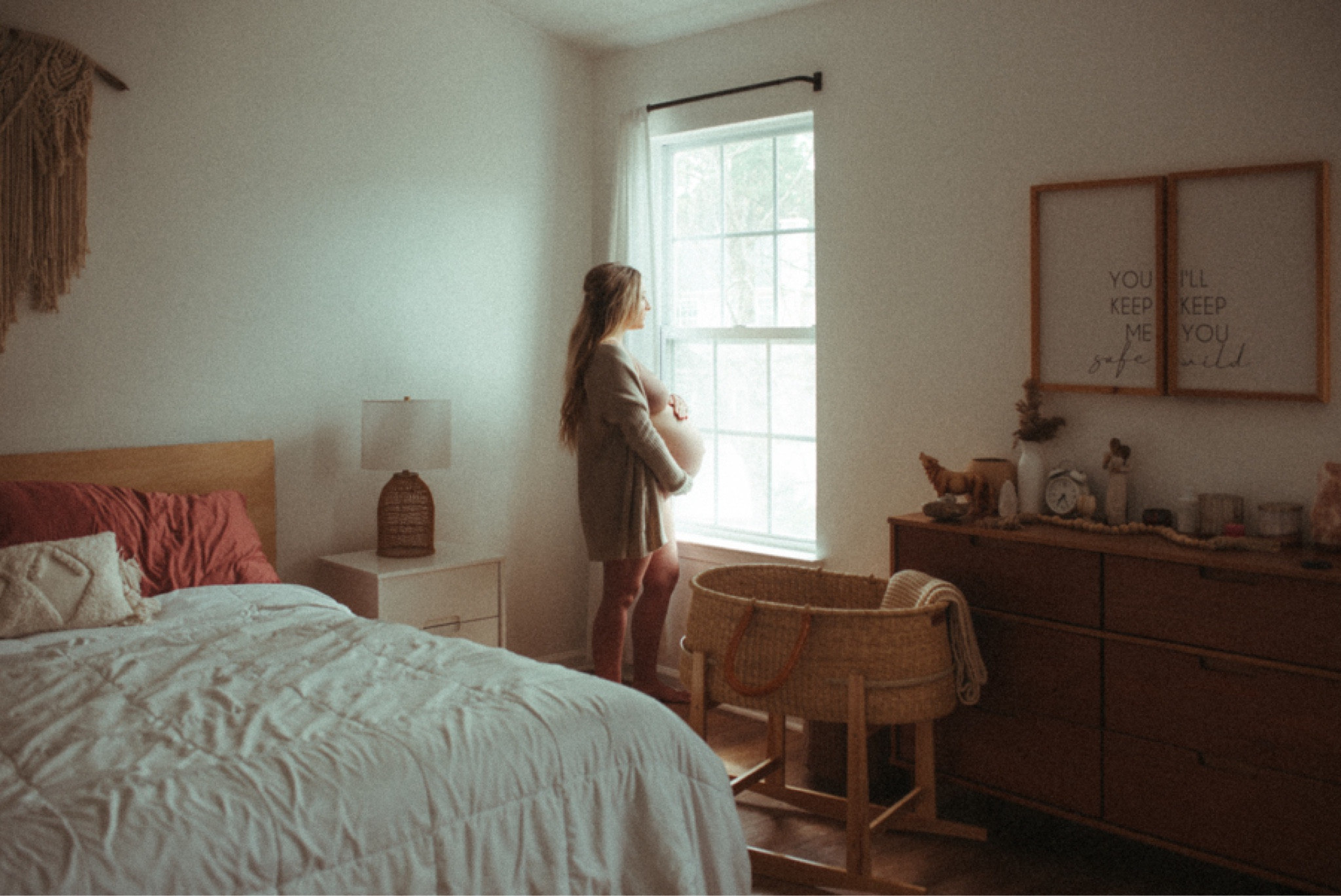 Our cozy boho bedroom in Virginia 🥰 This bassinet by Design DUA was a newborn essential for my third baby. 

Photo by Lee Pettigrew

maternity, pregnancy, home decor, bedroom furniture, newborn baby, bedding, wooden furniture, boho modern bedroom  

#LTKBump #LTKHome #LTKBaby