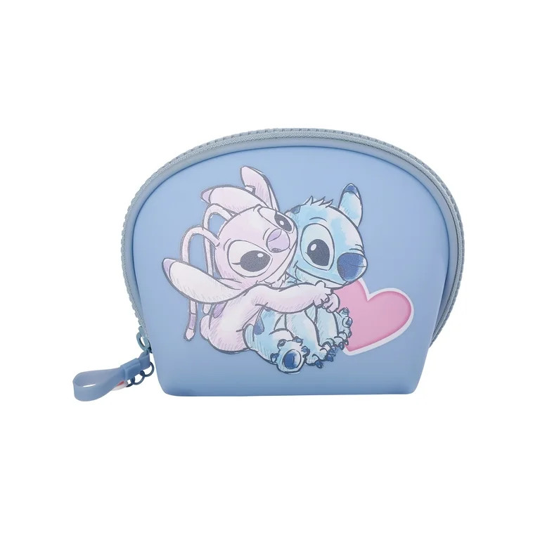 Disney Women's Stitch and Angel Blue Large Dome Travel Bag | Walmart (US)