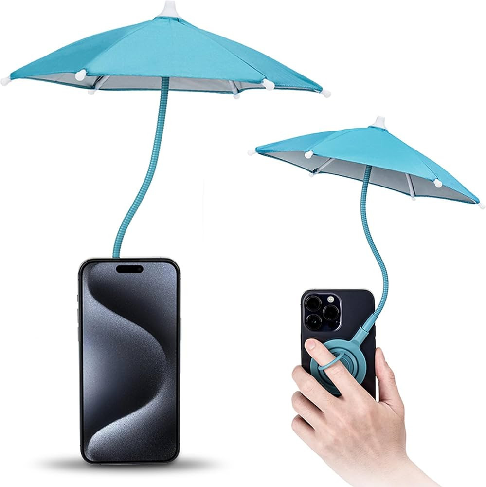 Magnetic Phone Umbrella for Sun,Outdoor Phone Sun Shade Shield with Flexible Angle Design & Rotat... | Amazon (US)