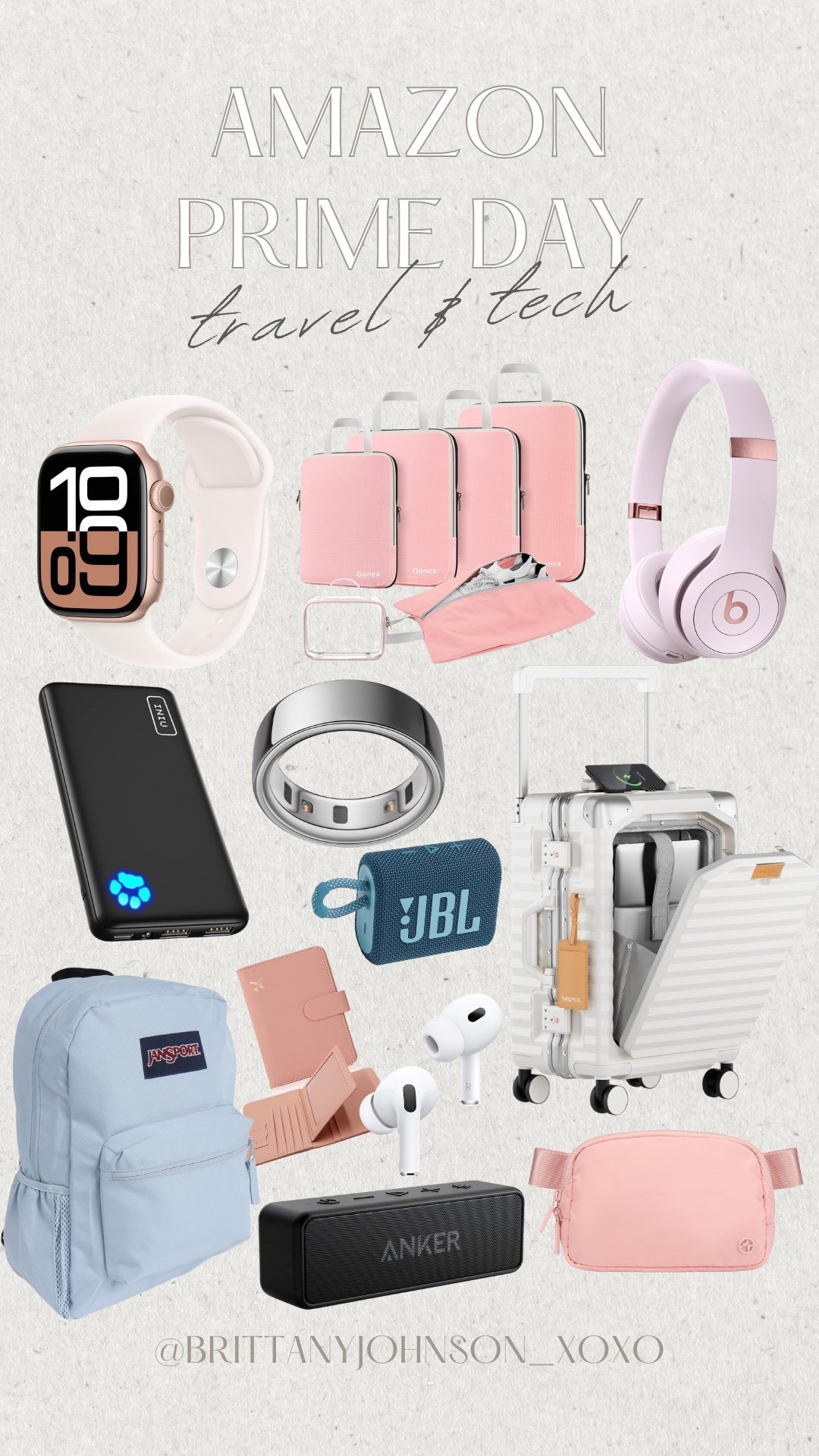 Prime Day Deals 〰️ travel & tech ☁️✨

Amazon prime day, prime day sales, Amazon sale, sale alert, travel must haves, travel essentials, tech must haves, suitcase, AirPods, portable charger, backpack, summer vacation 

#LTKSaleAlert #LTKTravel #LTKFamily