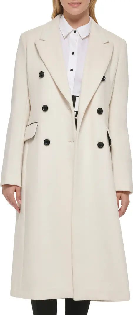 Wool Blend Double Breasted Coat | Nordstrom