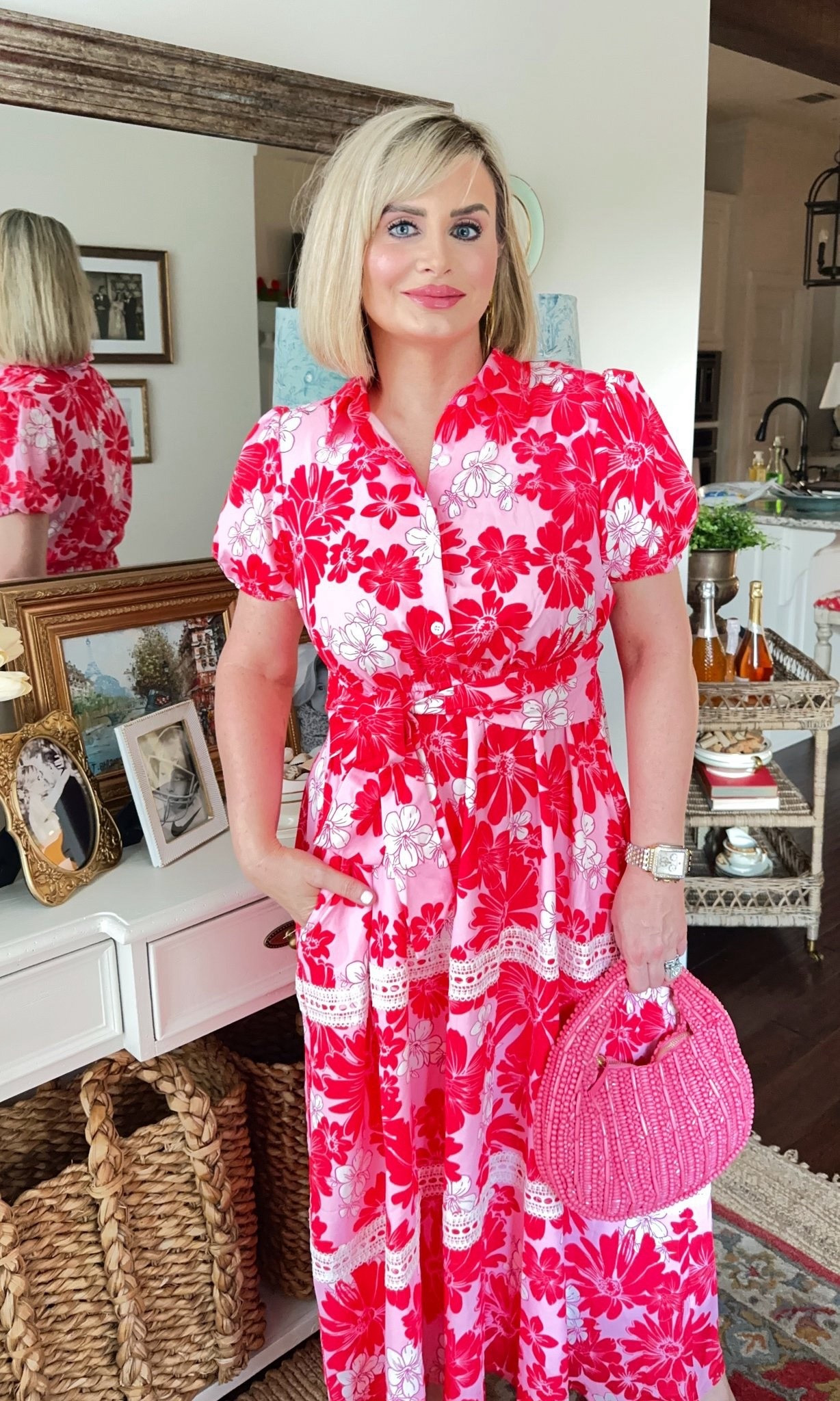 Spring Dress, Spring Outfit, Floral Dress, Maxi Dress, Green, Short Sleeve Dress, Brunch Outfit, Wedding Shower Dress, Baby Shower Dress, Wedding Guest Dress, Church Dress, Graduation Dress, Classic Style, Over 40 Style, Over 40 Style, Family Photos, Affordable Dresses, Mothers Day Dress, Pink Florall

#LTKootd #LTKMothersDay #LTKOver40