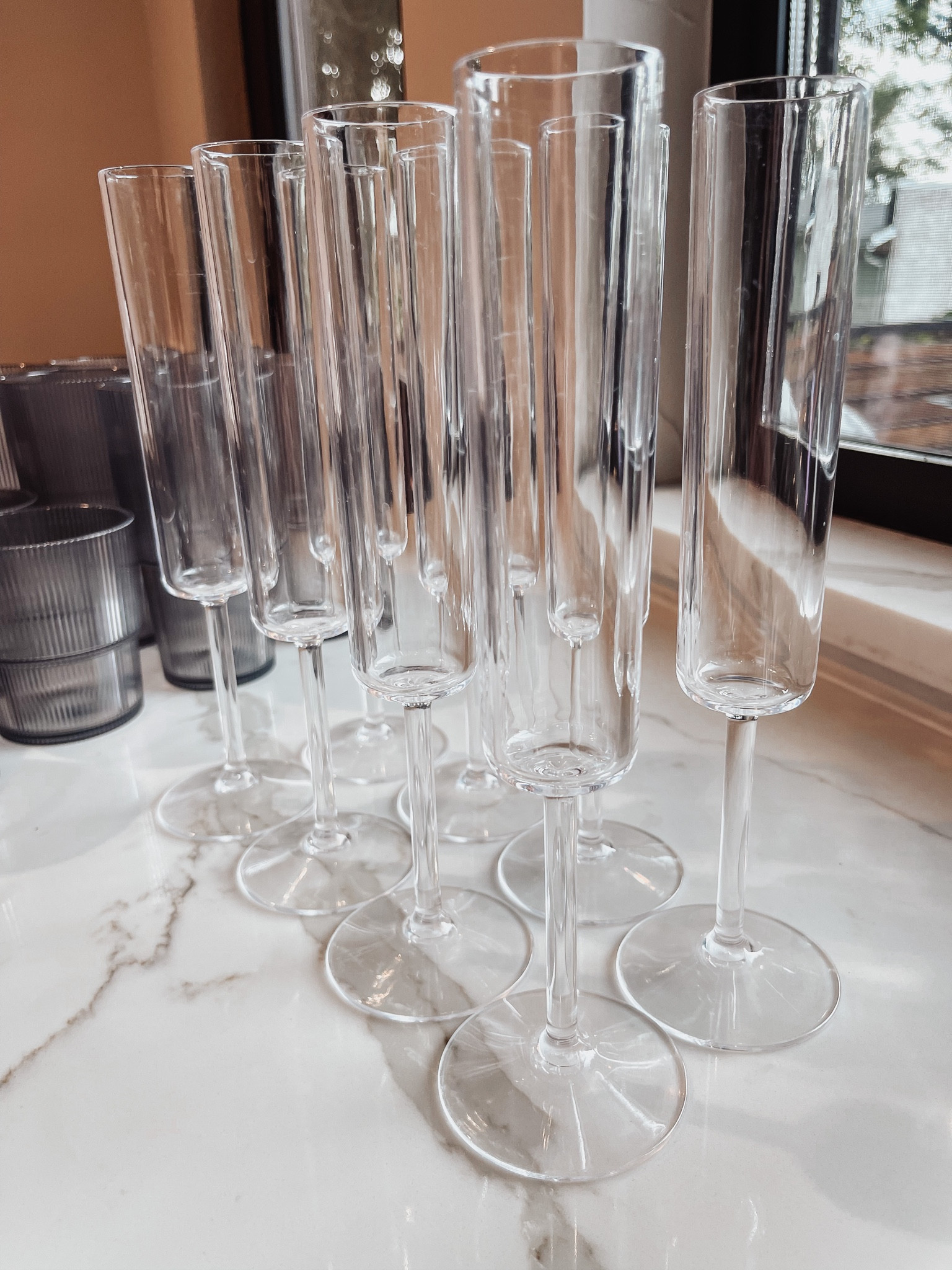 Acrylic outdoor champagne glasses because many of life’s events need to be celebrated outdoors - crate and barrel 

#LTKhome #LTKFind #LTKunder50
