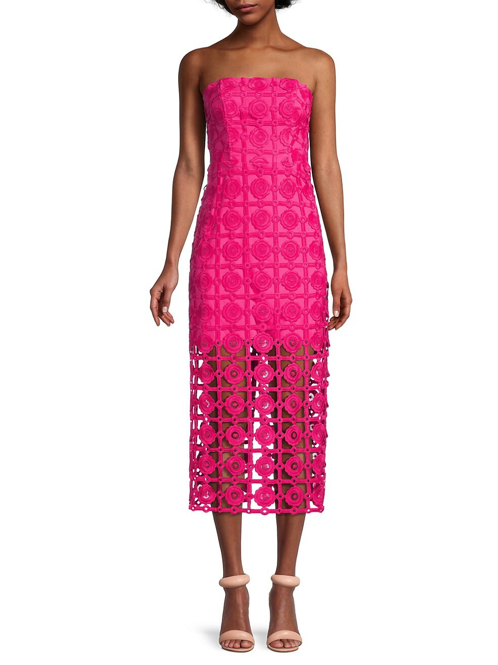 Kait Tile Lace Midi-Dress | Saks Fifth Avenue