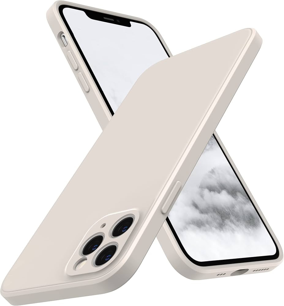 SURPHY Square Design for iPhone 11 Pro Case with Camera Protection, Straight Edges Liquid Silicon... | Amazon (US)