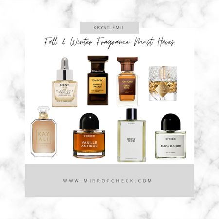 Certified warm, cozy, and decadent scents! You need these to round out your fall and winter fragrance wardrobe. Use those Sephora gift cards you received as gifts 😊

#LTKbeauty #LTKSeasonal