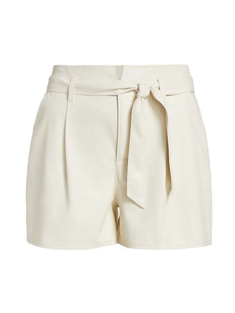 Melila Belted Pleated Shorts | Saks Fifth Avenue