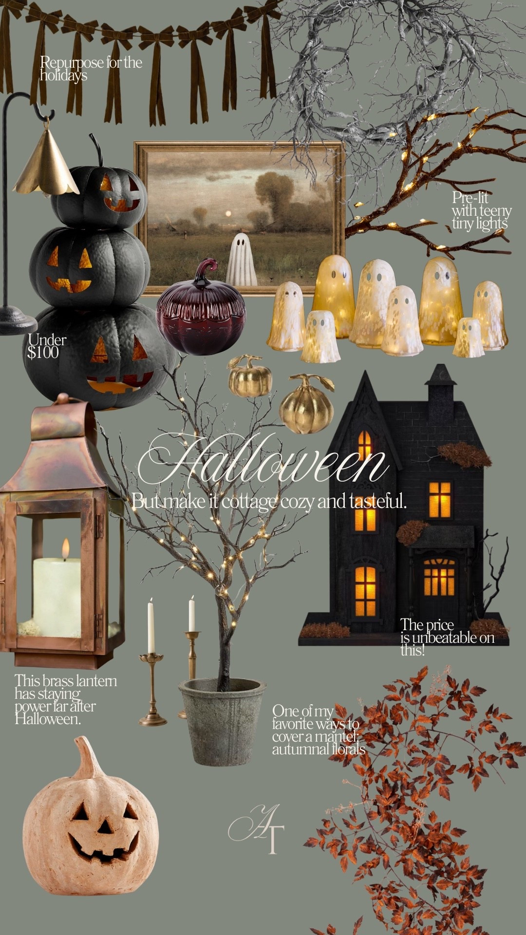 Halloween decor, neutral Halloween decor, Halloween cottage core, folksy Halloween, folk style Halloween, cottage style home decor, cottage style Halloween, primitive Halloween, rustic Halloween, cozy Halloween, tasteful halloween, cute Halloween decor 

#LTKHome