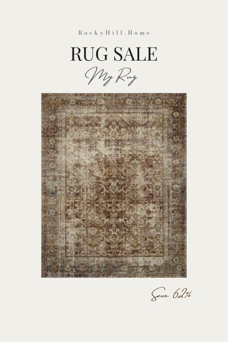 My living room rug is on sale! Joanna Gaines for Magnolia x Loloi Sinclair 

#LTKsalealert #LTKhome