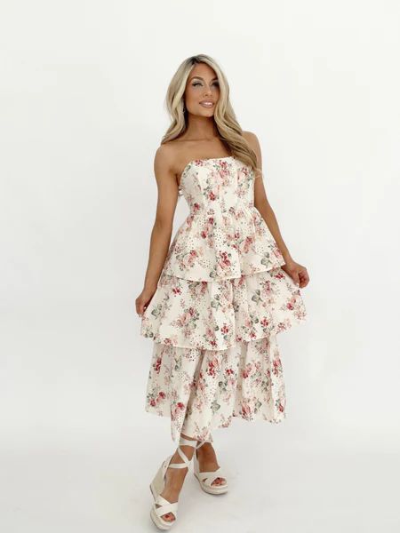 Country Charm Midi Dress | Lane 201 Boutique