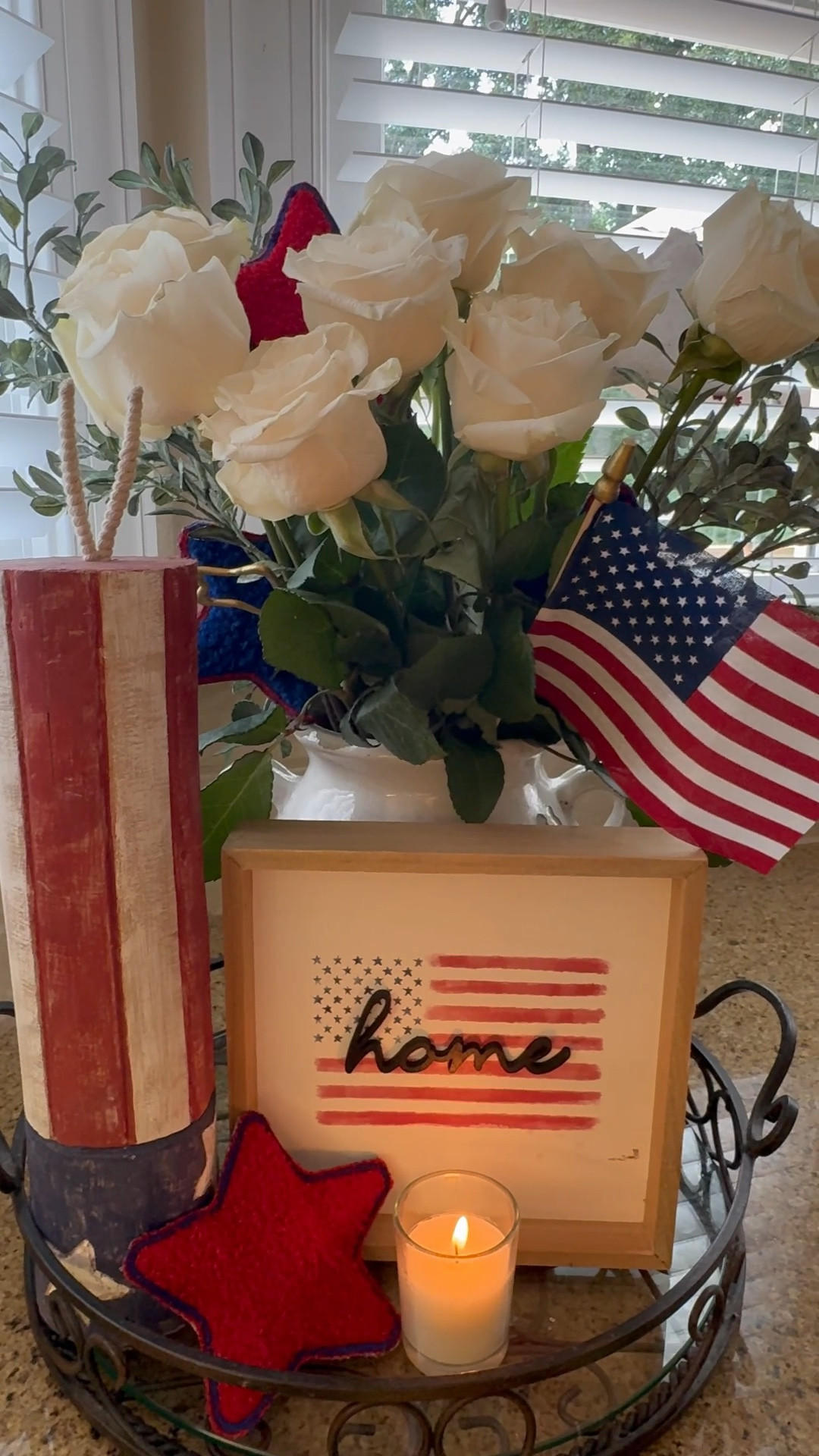 4th of July bouquet inspo💐🎇 #4thofjuly #fourthofjuly #bouquetDIY #floralarrangement 