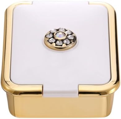 PuTwo Pill Organizer with Swarovski Crystals,Decorative Pill Case for Purse,Fashionable Pill Box ... | Amazon (US)