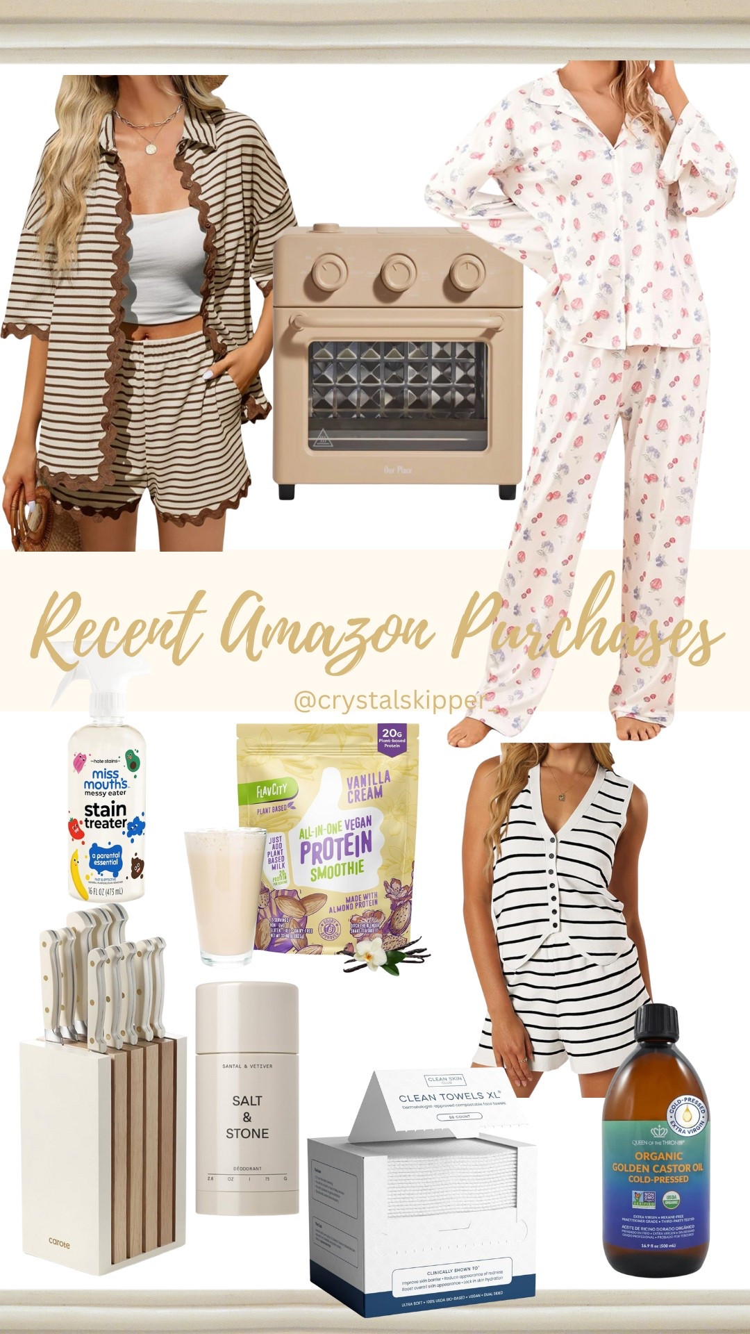 My recent @amazon purchases🫶🏻



#amazon #amazonfinds #amazonfashion #amazonkitchen 

#LTKStyleTip #LTKSaleAlert #LTKHome