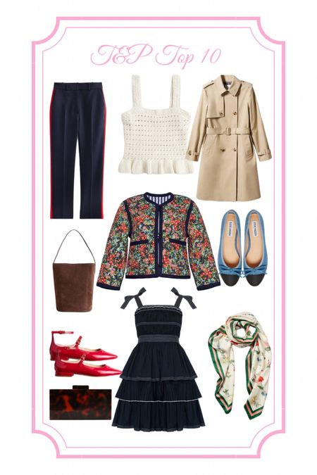 Fall fashion, early fall, quilted jacket, trench coat, business casual, crochet top, jcrew sale, mango, trench, denim dress, fall transition, quilted coat, Cara Cara, Mary Janes, ballet flats, boden, silk scarf, tortoise shell, back to school, bucket bag, suede bucket bag

#LTKunder100 #LTKBacktoSchool #LTKSeasonal