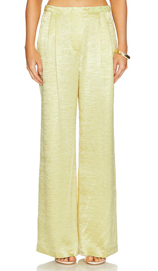 Esther Pants in Yellow | Revolve Clothing (Global)