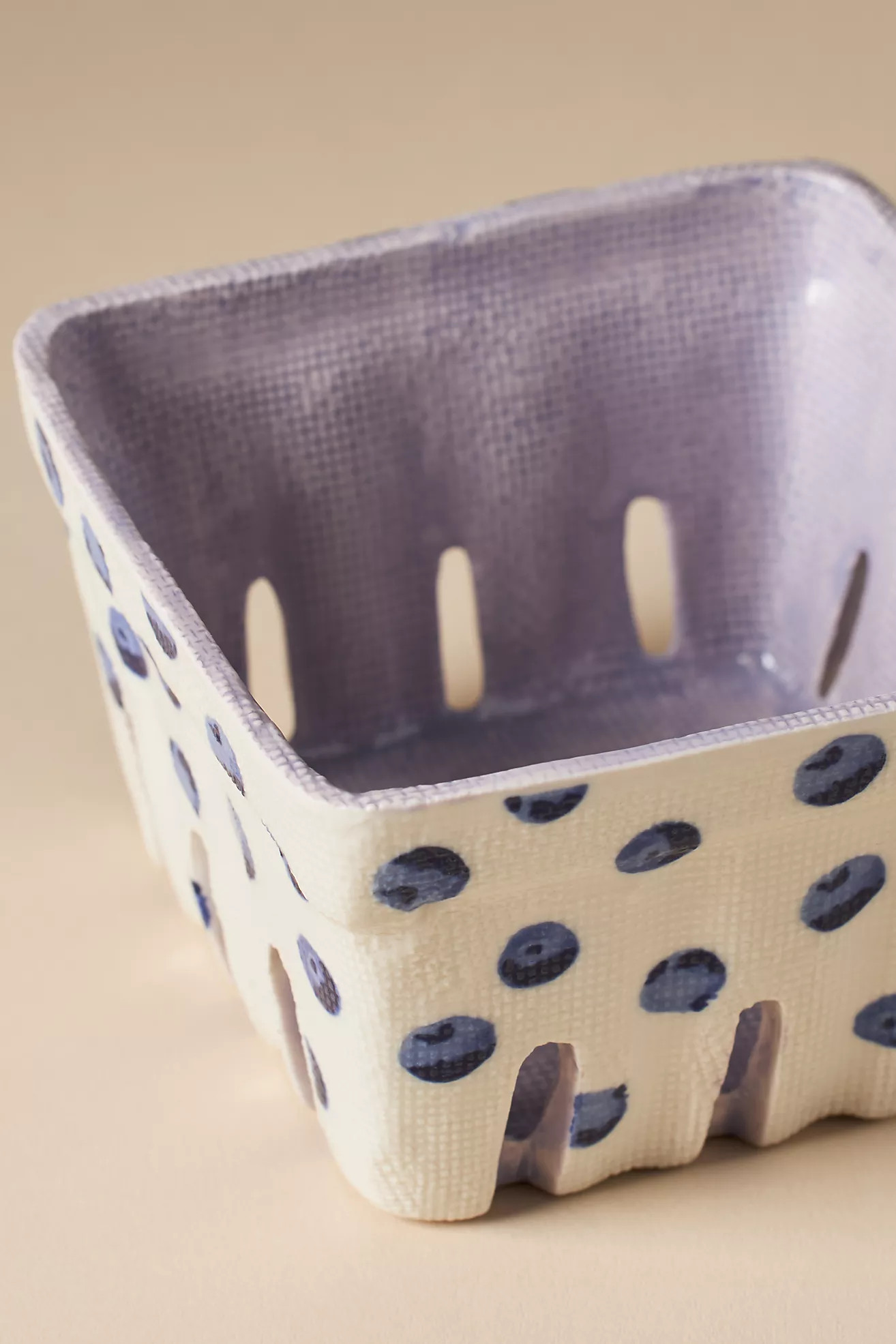 Fruta Stoneware Berry Basket | Anthropologie (US)