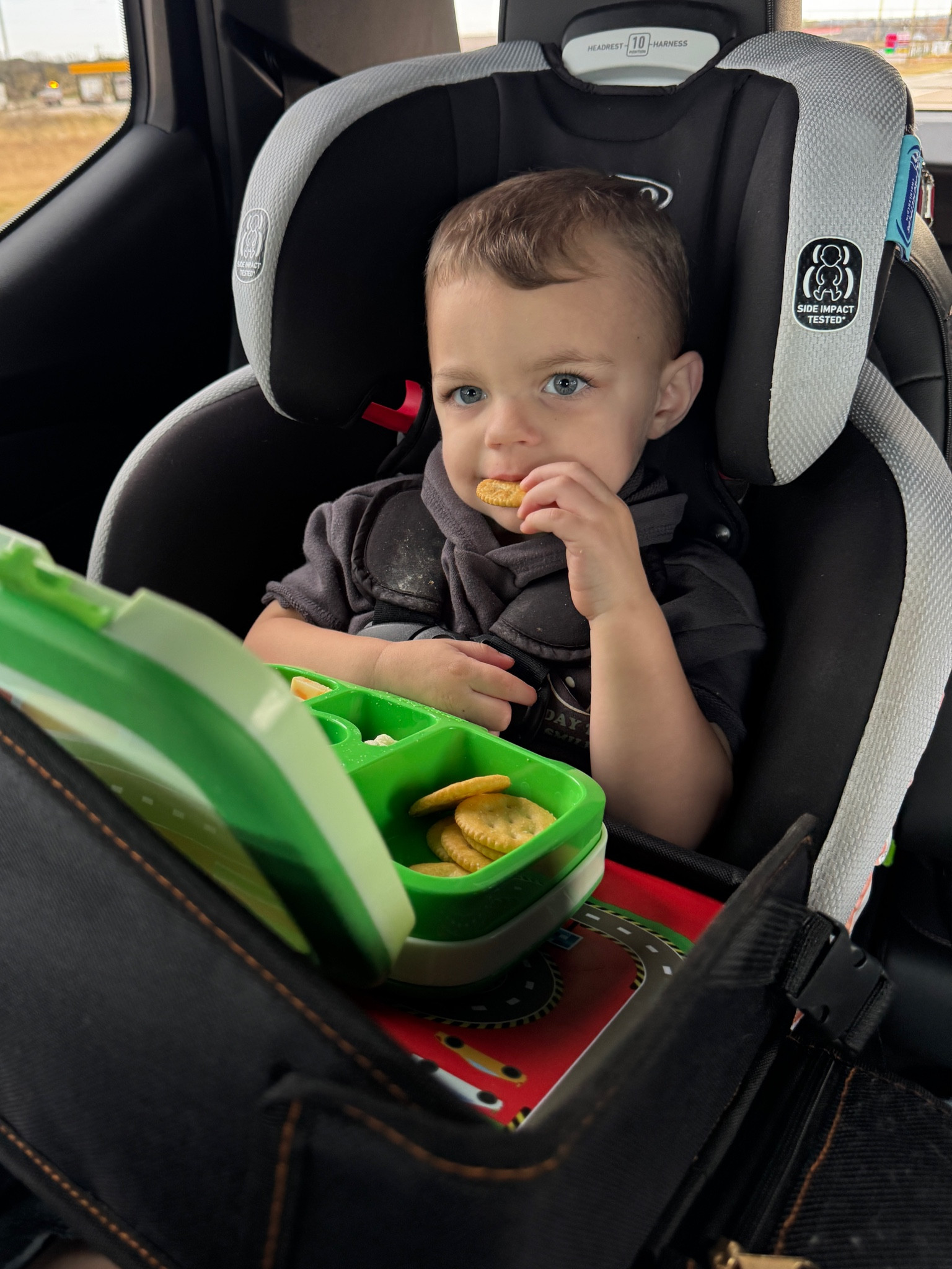 Best toddler travel tray and snack/meal combo for road trips (or even airplanes). 🚘 🥪

#LTKBaby #LTKKids #LTKTravel