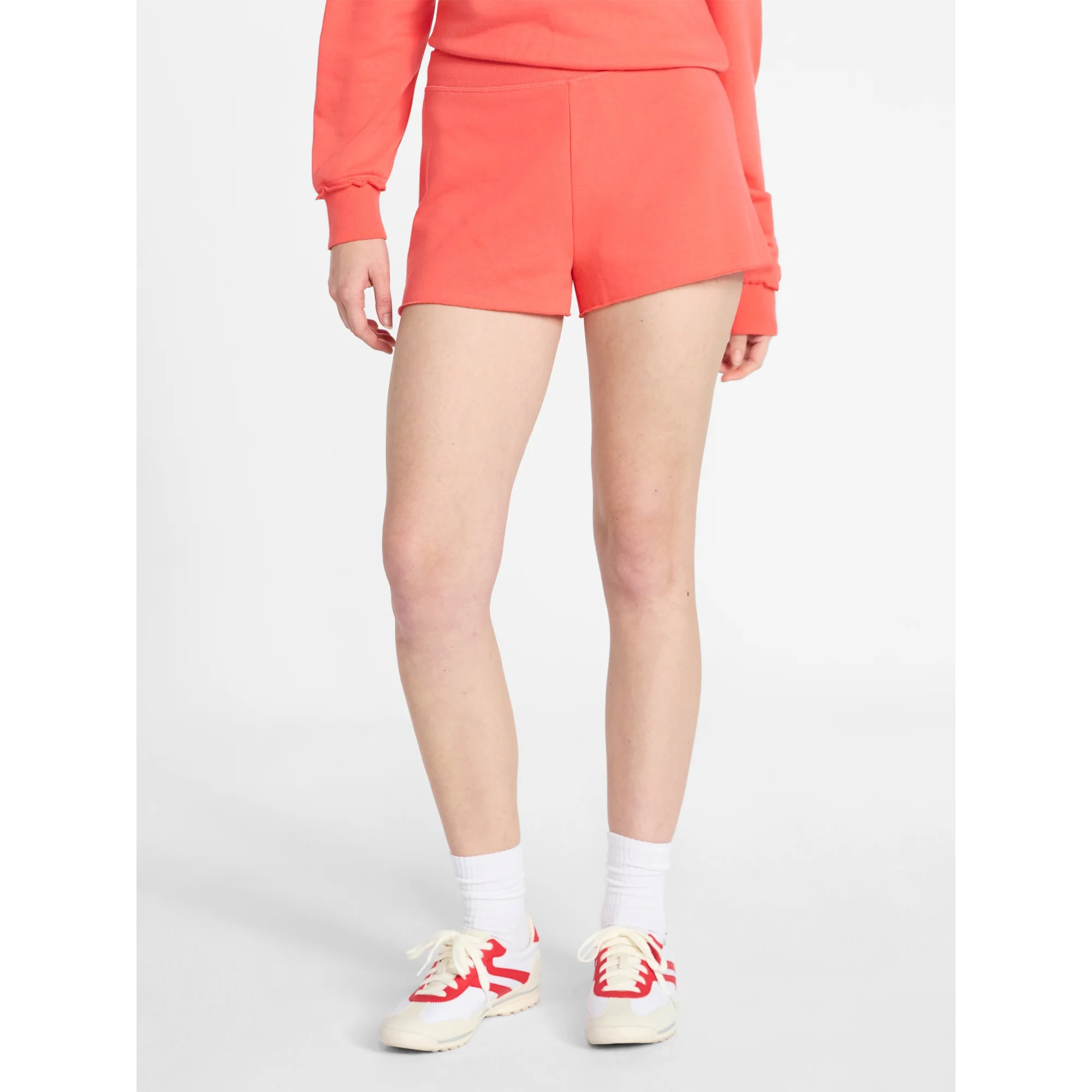 No Boundaries French Terry Pull On Shorts, 2" Inseam, Women's XXS-XXL | Walmart (US)