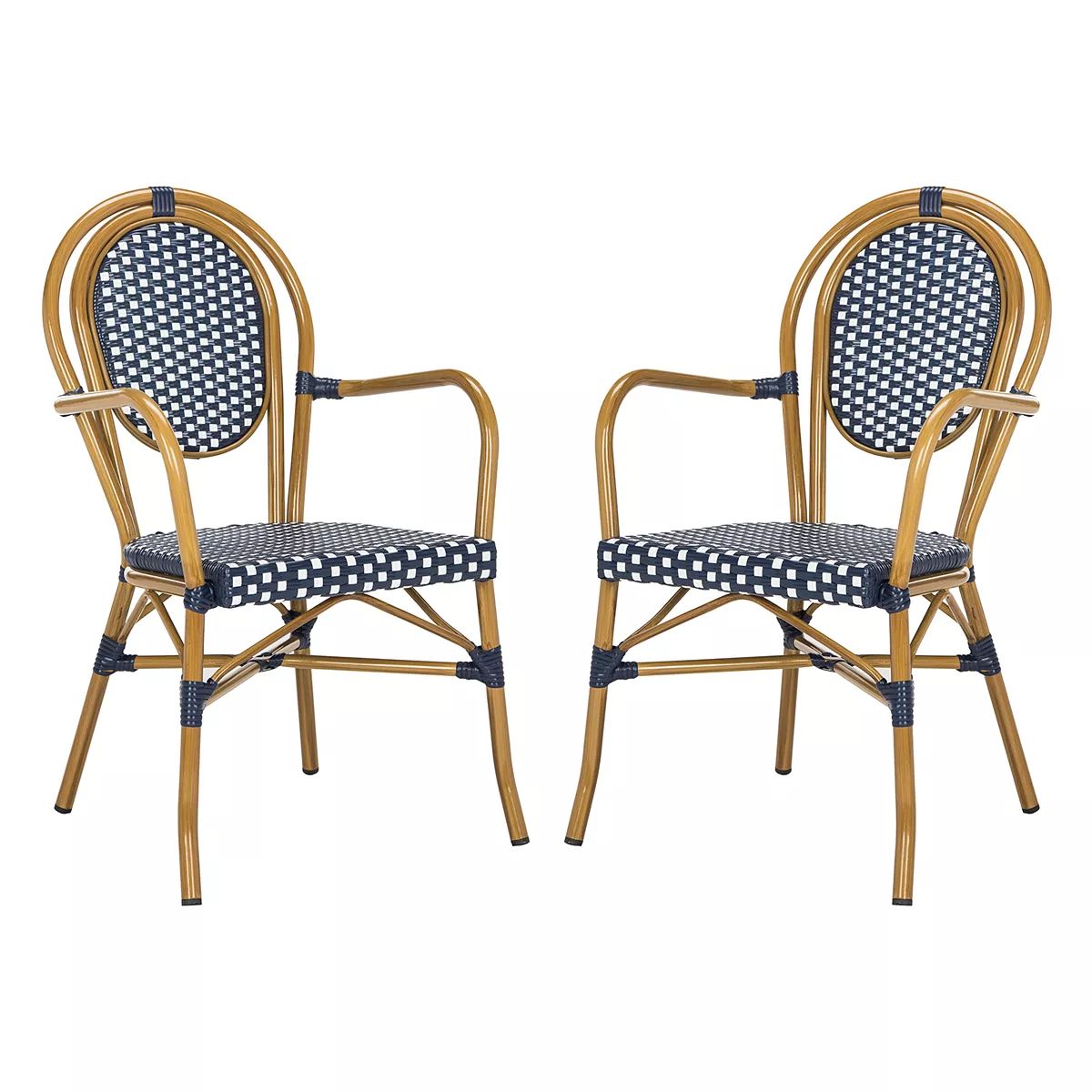 Safavieh Indoor / Outdoor Bistro Arm Chair 2-piece Set | Kohl's