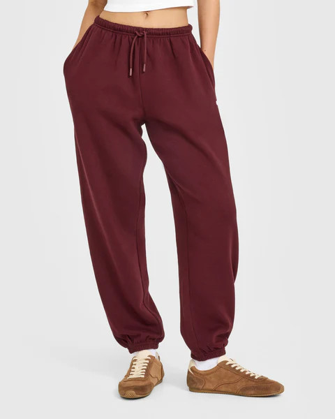 Mid Weight Relaxed Joggers 
 Rosewood | Oner Active (UK / US)