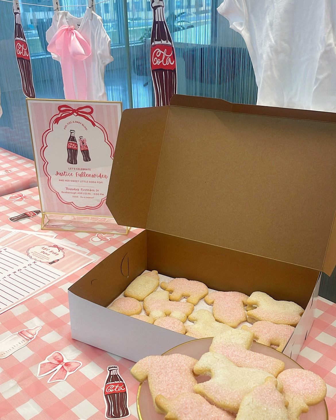 Pop, Fizz, & Baby Bliss 👼🏻🎀🥤 Threw a Coca-Cola themed baby shower!!! 

Invitation, slides, games, and decor made in Canva! Everything else from Amazon, linked below - super easy!! 

#LTKBump #LTKBaby #LTKKids