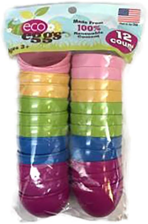 Eco Eggs, Eggs Easter Plant Based, 12 Count | Amazon (US)