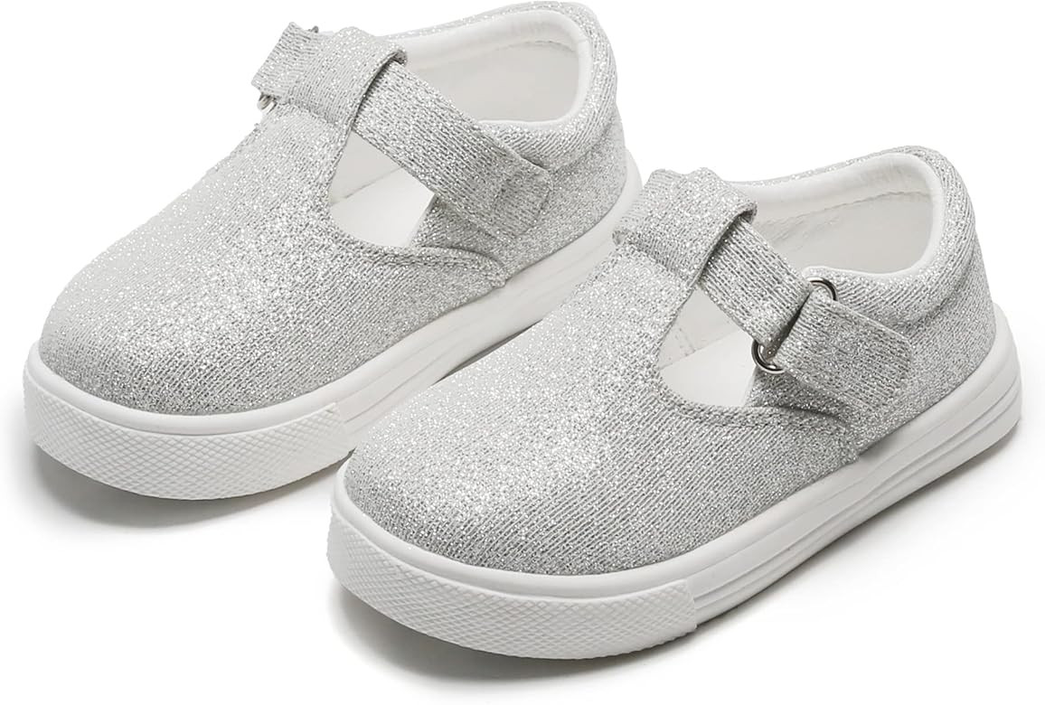 Amazon.com | Felix & Flora Toddler/Little Kid Girls Running Shoes Sports Sneakers Princess Casual... | Amazon (US)
