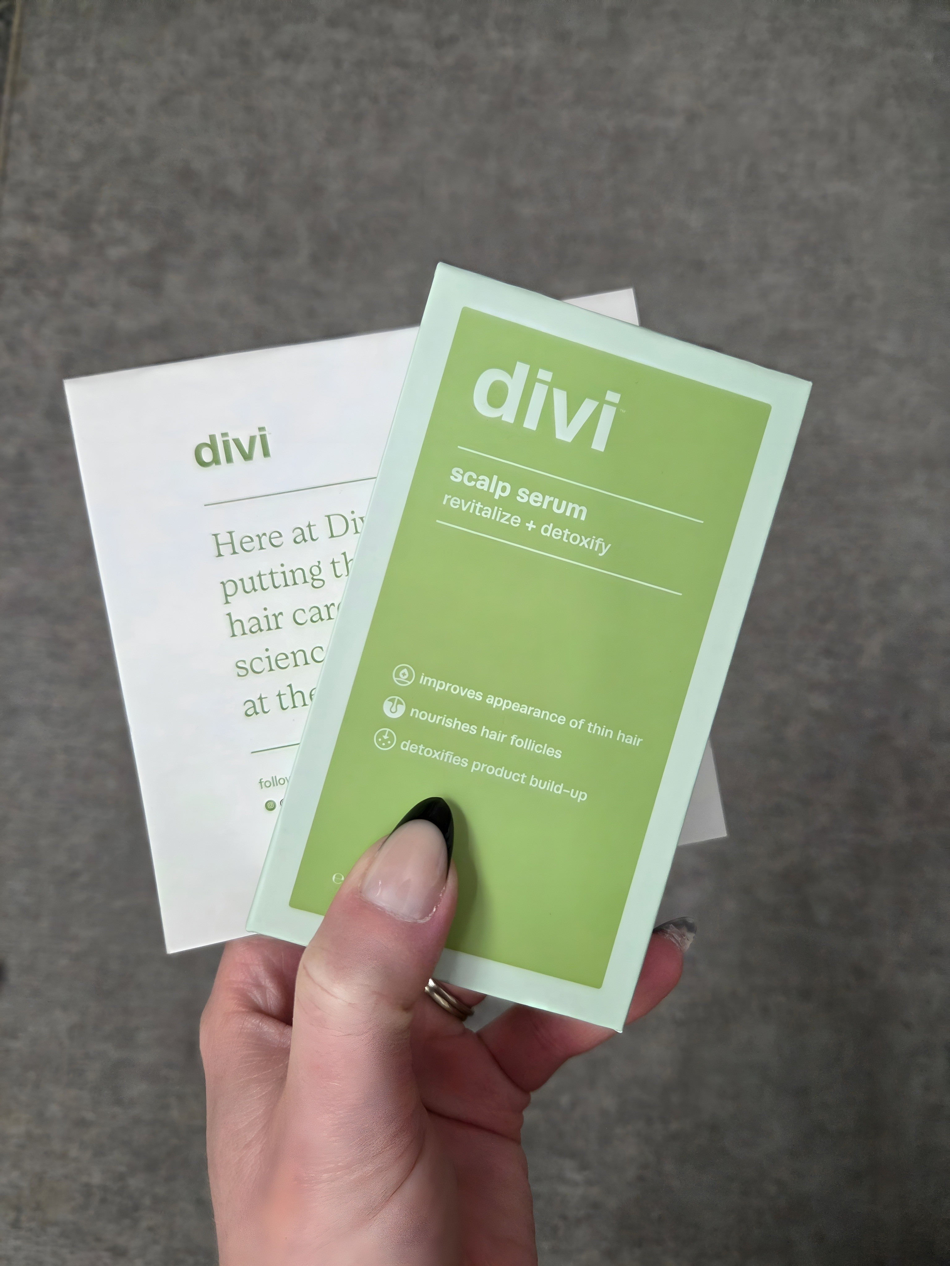 Give your scalp some love with divi's scalp serum!! This stuff smells so good and really works well. 💚

#LTKBeauty