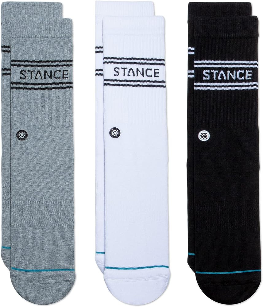 Stance Basic Crew Socks [3 Pack] | Amazon (US)