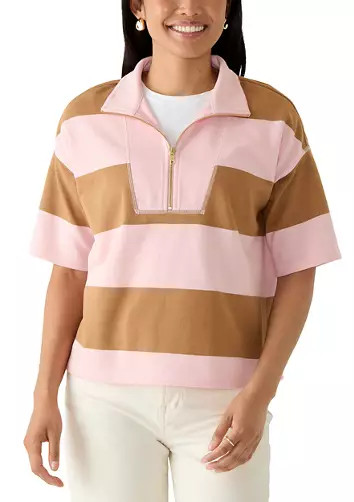 Women's 3/4 Sleeve 1/2 Zip Pullover | Belk