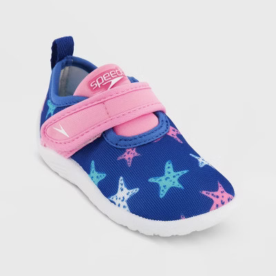 Speedo Toddler Printed Shore Explorer Water Shoes - Navy Blue 5-6 | Target