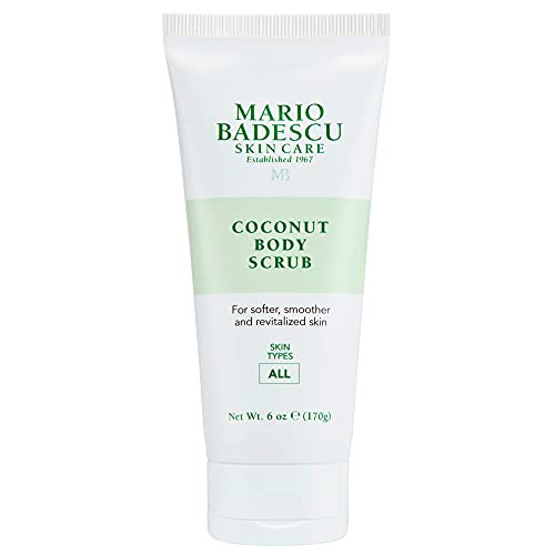 Mario Badescu Coconut Body Scrub for All Skin Types | Body Scrub that Softens and Smoothes |Formulated with Niacinamide & Salicylic Acid| 6 OZ | Amazon (US)