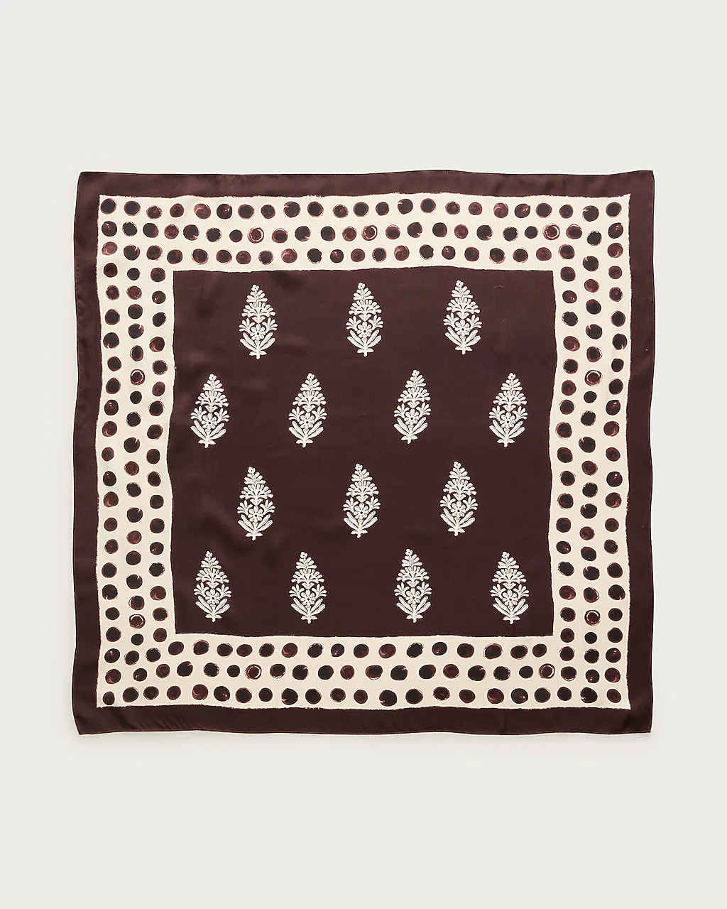 Printed silk scarf | J. Crew US