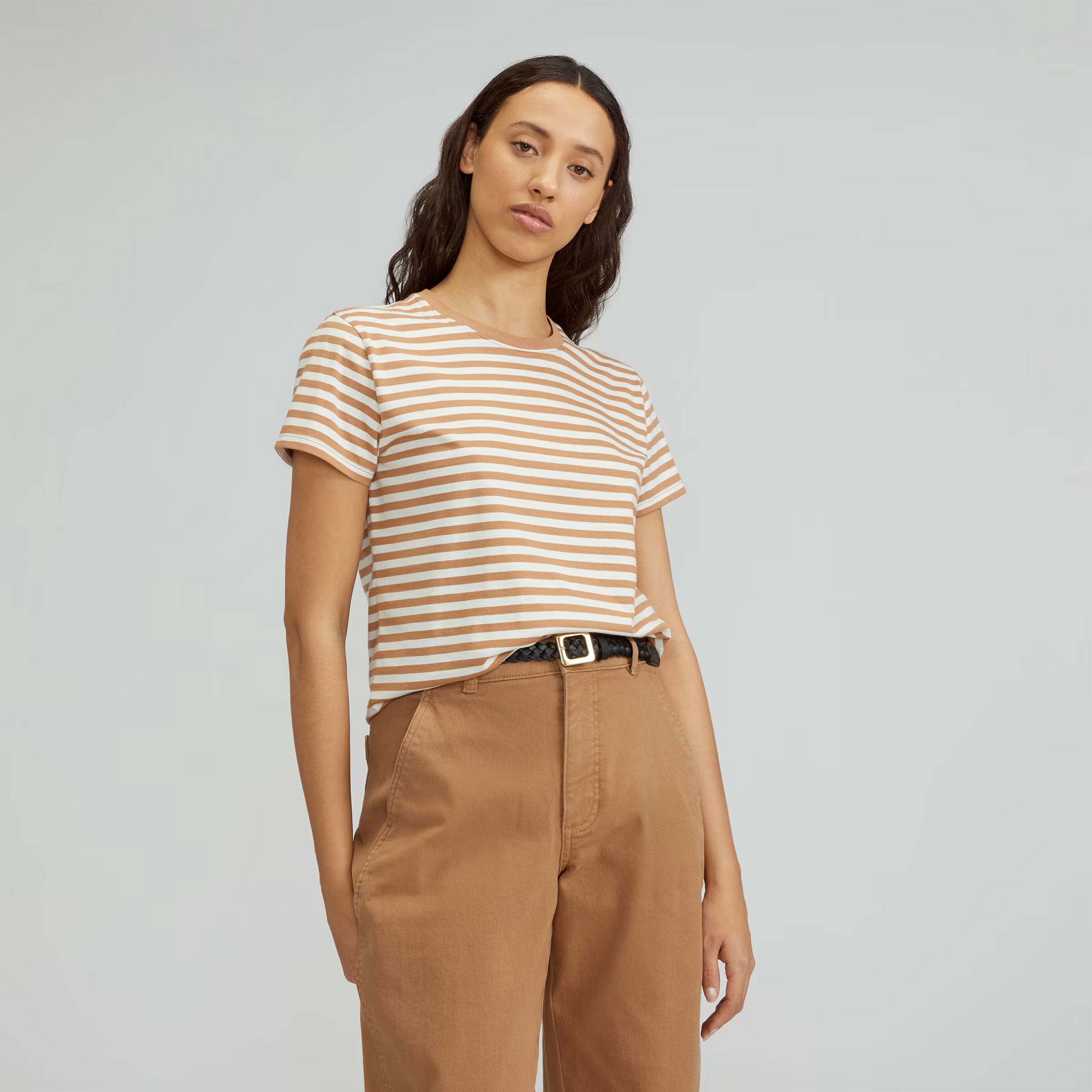 The Organic Cotton Box-Cut Tee | Everlane