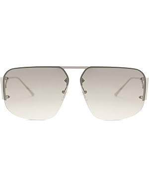 SOJOS Trendy Aviator Sunglasses Mens Womens Retro Metal Rimless Frame Shades Lentes De Sol Para M... | Amazon (US)