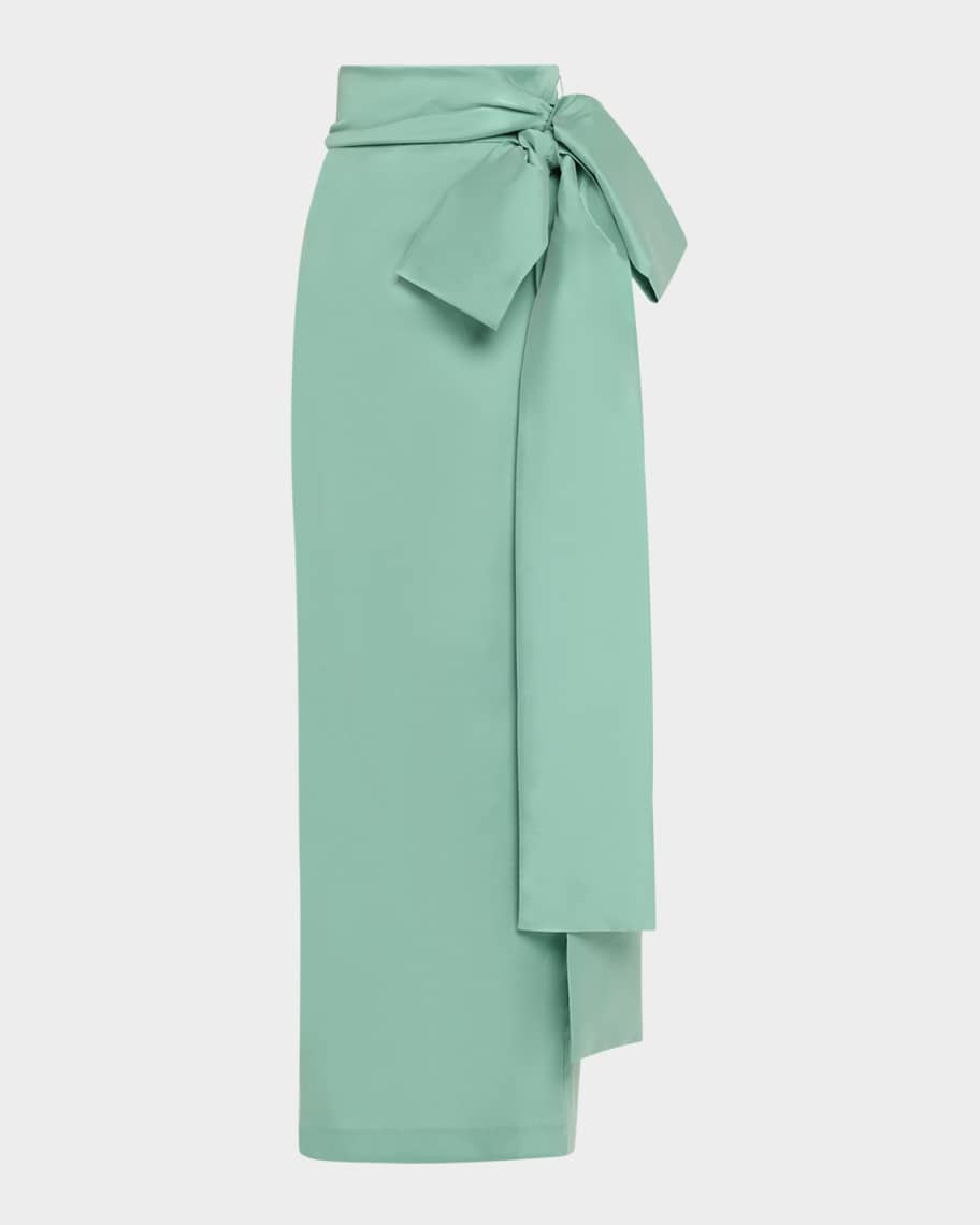 Bernard Long Bow Skirt | Neiman Marcus