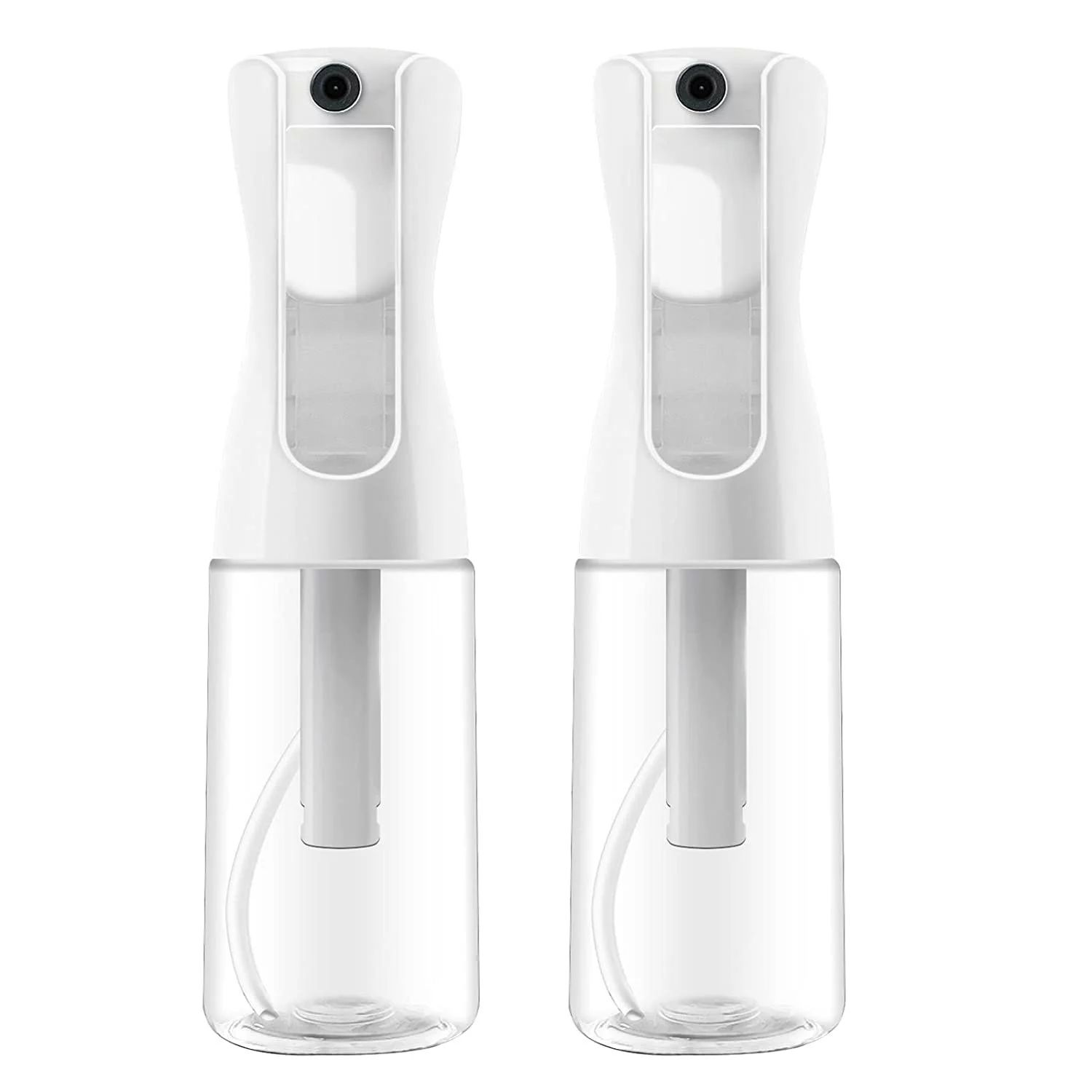 2 Pack Continuous Mist Empty Spray Bottle For Hair, 5 Oz - Salon Quality 360 Water Misting Spraye... | Walmart (US)