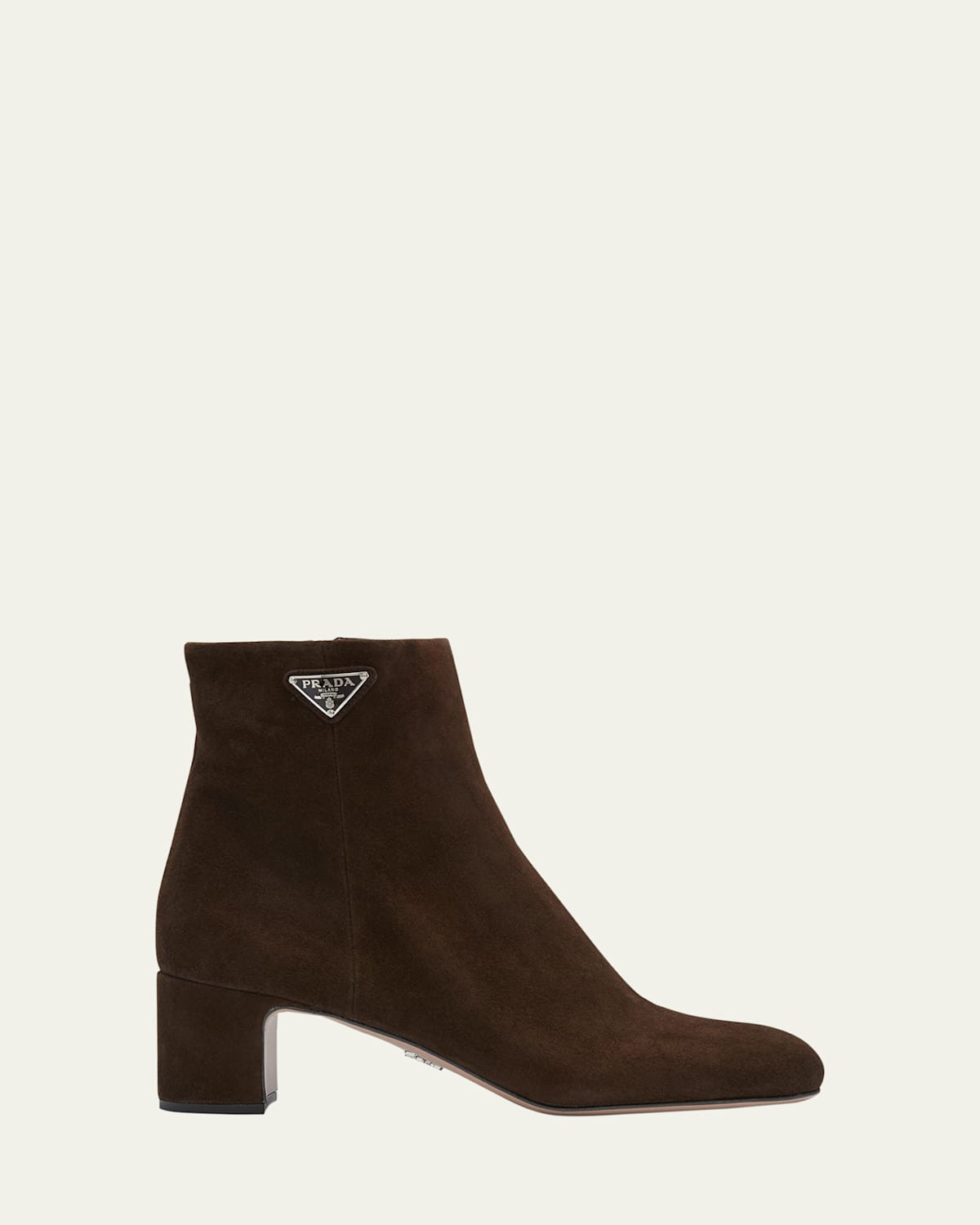 Suede Block-Heel Ankle Booties | Bergdorf Goodman