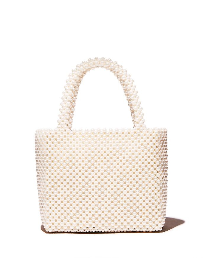 AQUA Samira Faux Pearl Beaded Tote - 100% Exclusive Back to Results -  Handbags - Bloomingdale's | Bloomingdale's (US)