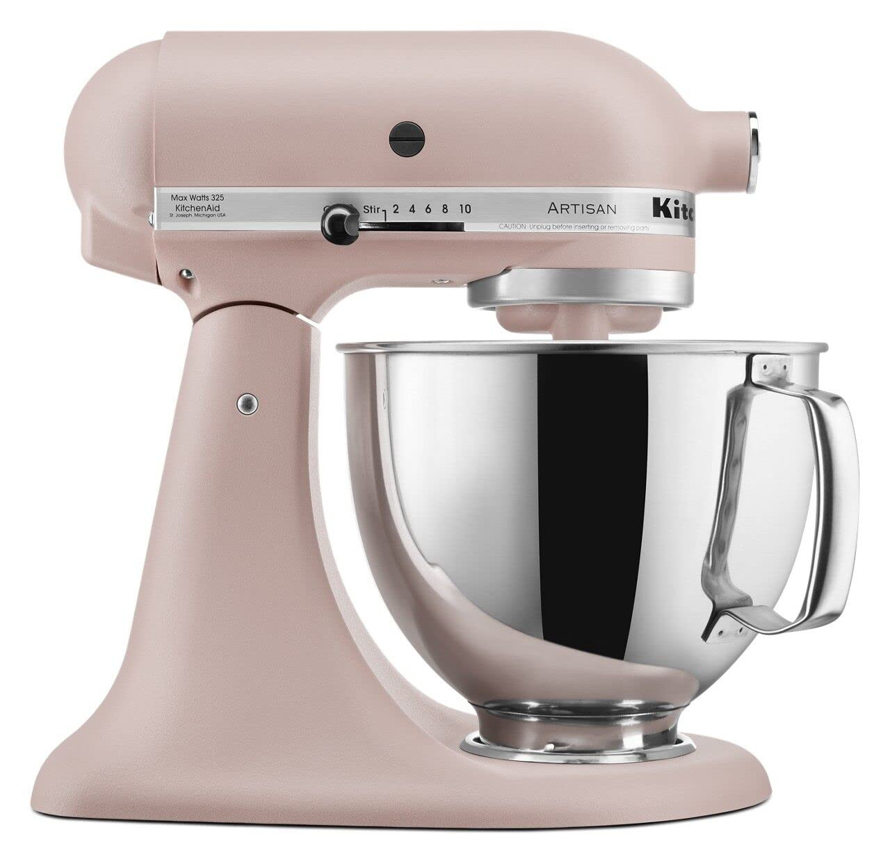 KitchenAid Artisan Series 5 Quart Tilt Head Stand Mixer with Pouring Shield KSM150PS, Feather Pin... | Amazon (US)