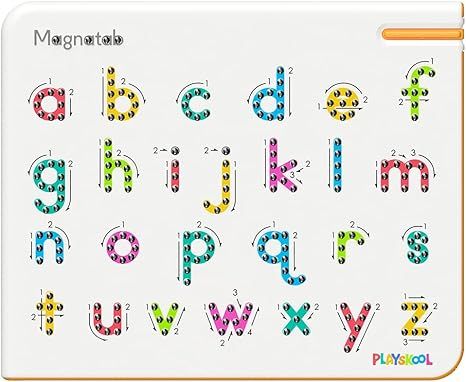 Magnatab Playskool a to z Lowercase — Sensory Drawing and Learning Tool — Letters — Ages 3+ | Amazon (US)
