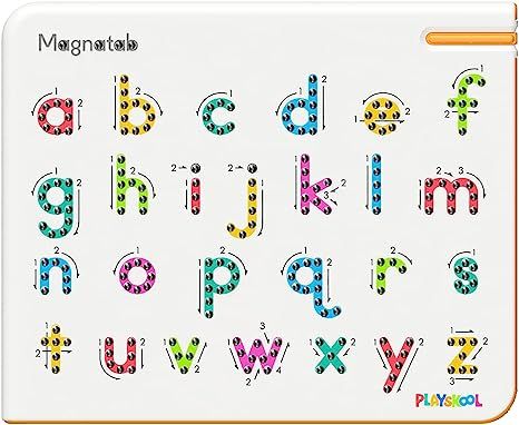 Magnatab Playskool a to z Lowercase — Sensory Drawing and Learning Tool — Letters — Ages 3+ | Amazon (US)