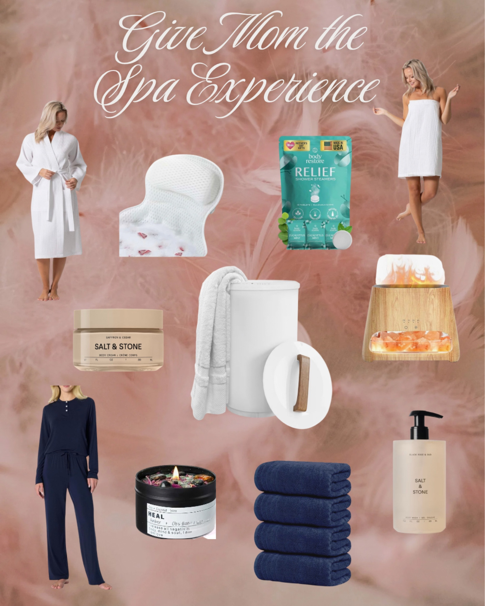 Give Mom the spa experience… without leaving home 🤍

Because she doesn’t need another “thing”—she needs a moment.
A slow morning. A hot shower that turns into therapy. A candle lit for no reason at all.

I pulled together everything you need to create that cozy, calming, you deserve this kind of vibe—from luxe body care to soft loungewear and the little extras that make it feel special.

This is the gift that says:
“I see you. I appreciate you. Now go relax.”

Everything is linked here to make it easy 💕

#LTKselfcare #LTKmomlife #LTKMothersDay