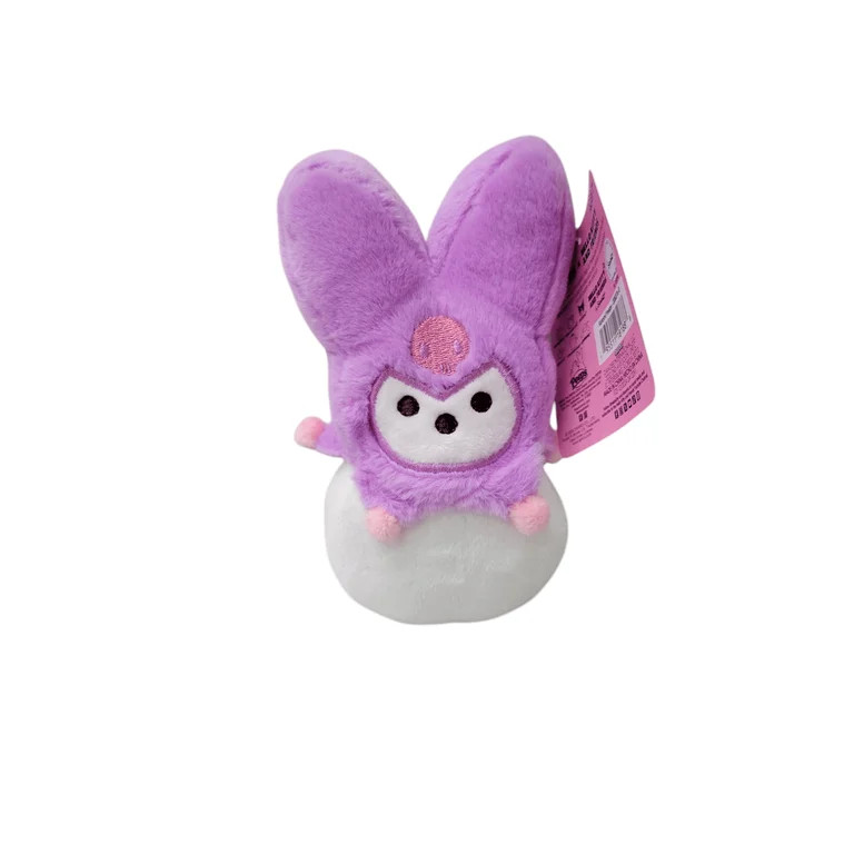 Peeps x Hello Kitty and Friends Purple Kuromi Plush Bunny 6 inch Strawberry Scented | Walmart (US)