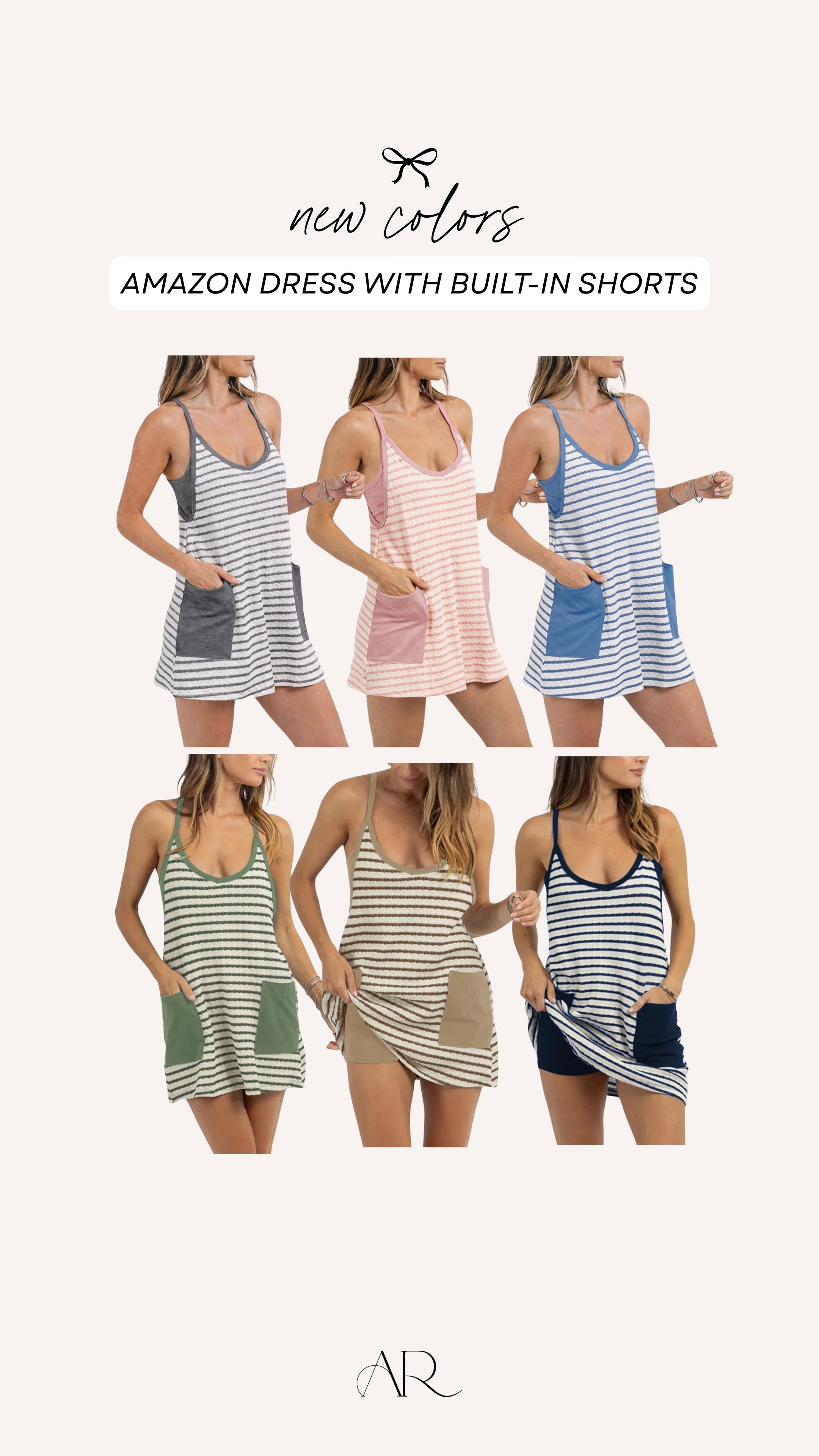 They released our favorite anti-poch busy mom dress in new colors! I love the stripes!

amazon fashion, amazon outfits, amazon finds, amazon look for less 

 #LTKootd