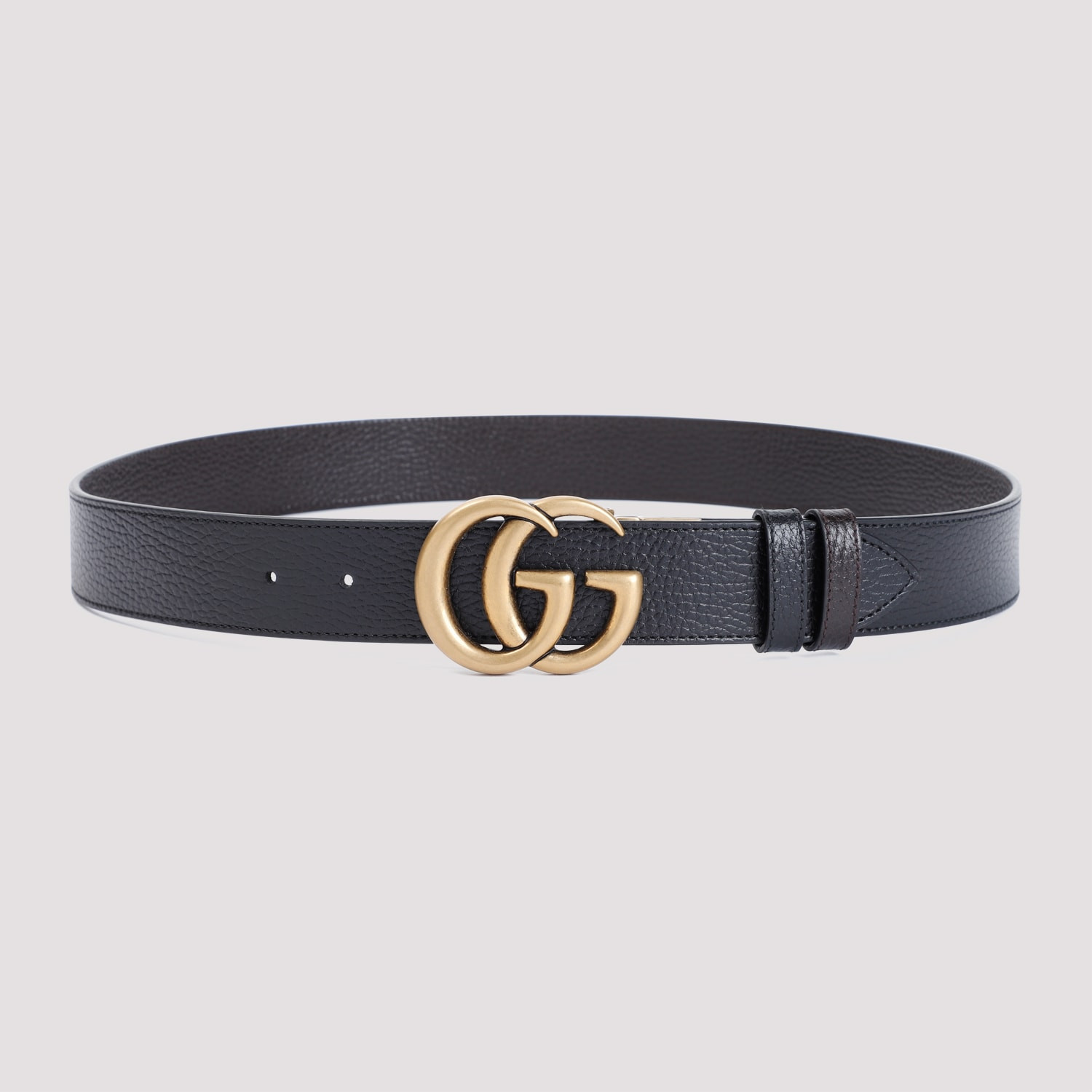 Gucci Leather Belt With Gg | Italist.com US