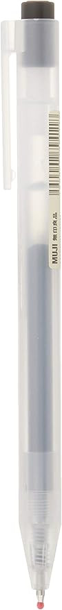MUJI - 0.5mm Black Smooth Gel Ink Retractable Ballpoint Pen (10 Pieces) | Amazon (US)