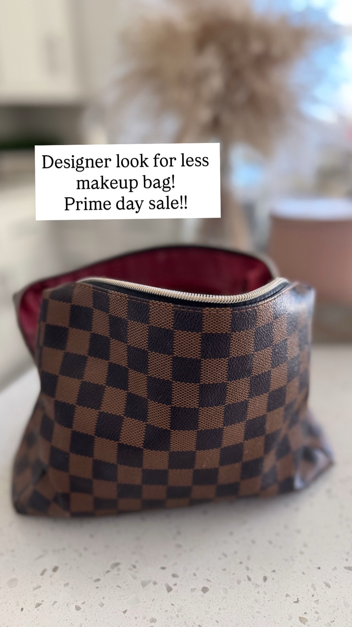 Amazon prime day sale on my look for less makeup bag 

#LTKBeauty #LTKSaleAlert #LTKFindsUnder50