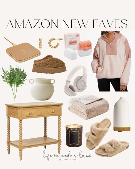 Amazon New Faves - check out what we’re loving on Amazon this week! This sherpa pull over is super cute and comes in more colors! Some pretty home decor finds & fun gift ideas! 

#amazonhome #amazonfashion #amazonbeautu #giftguide #homedecor  

#LTKGiftGuide #LTKhome #LTKfindsunder100
