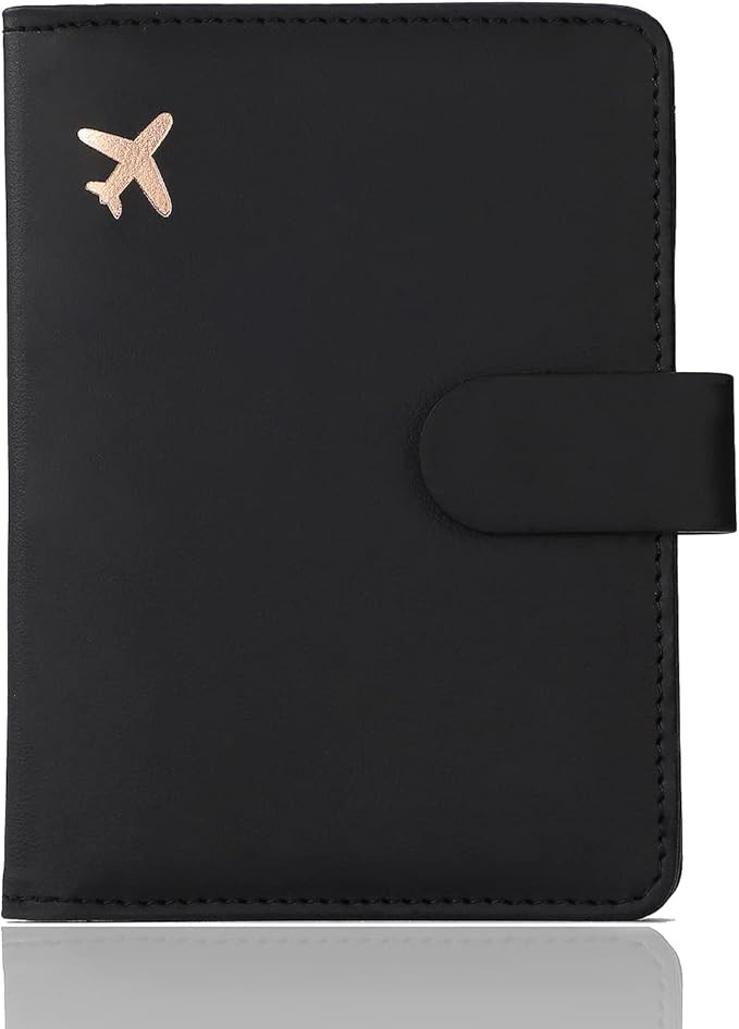 Melsbrinna Premium Leather Passport Holder Covers Case, Waterproof Rfid Blocking Travel Wallet Pa... | Amazon (US)